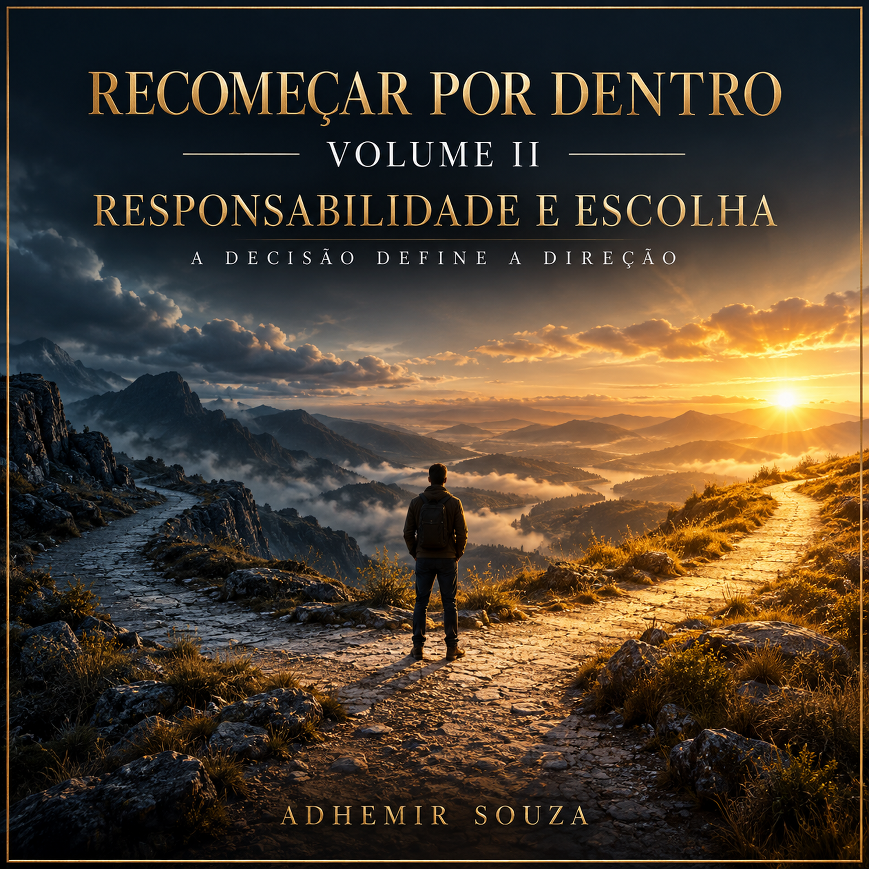 Capa de Recomeçar por Dentro — Volume II: Responsabilidade e Escolha